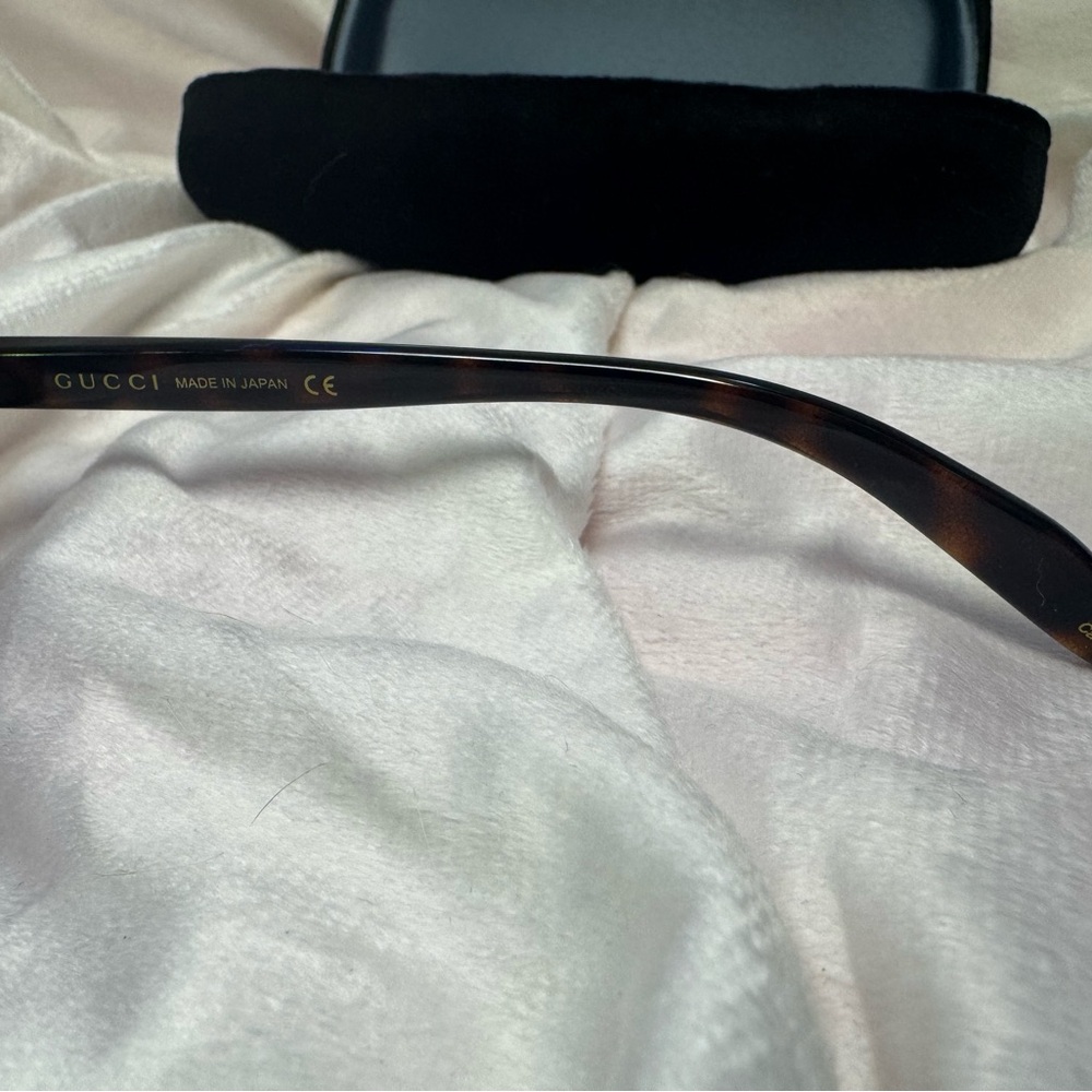 Gucci NWT Havana Brown Sunglasses FULL INCLUSION! - Picture 5 of 8